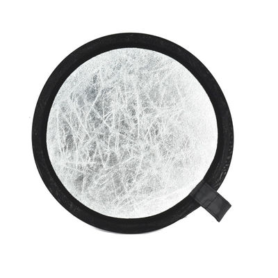 12-calowy 30cm srebrno-biały okrągły składany odbłyśnik światła do oświetlenia zewnętrznego